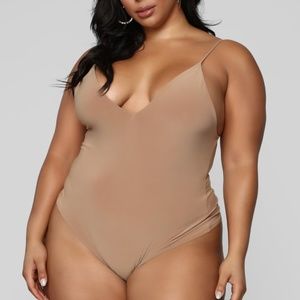 Tan Bodysuit